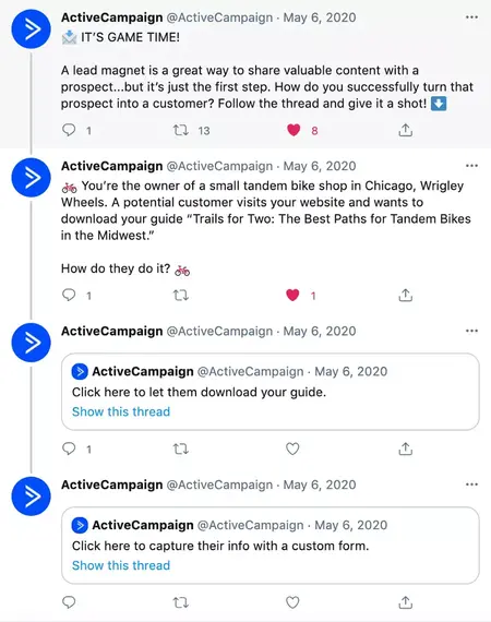 How to Create a Twitter Thread