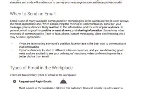 How to Write a Great Email