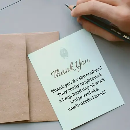 How to Write a Thank You Note