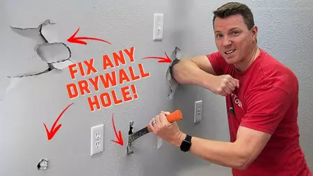 How to Repair a Drywall Hole