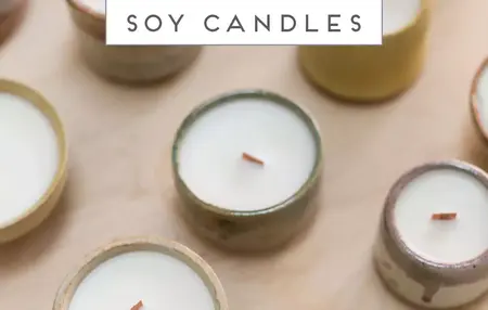How to Make Candles Out of Soy Wax