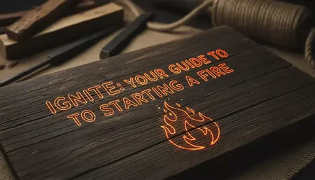 How to Start a Fire Without Matches