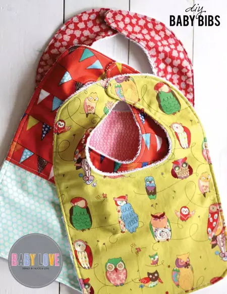 How to Make Your Own Baby Bibs
