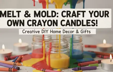 How to Make Candles From Old Crayons
