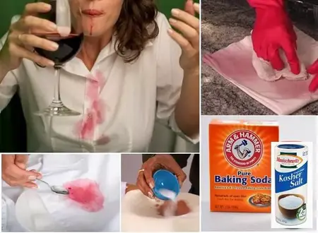 How to remove wine stains