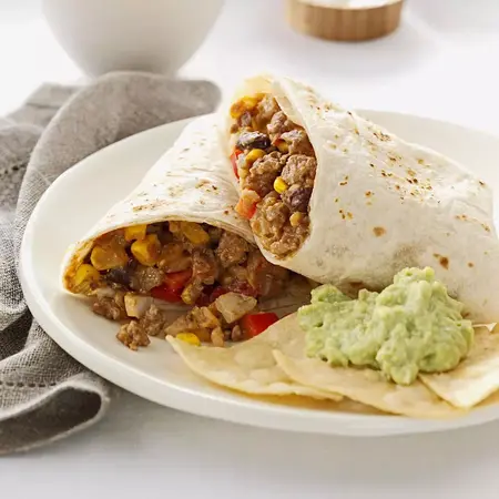 How to Make a Burrito with Beef and Cheese