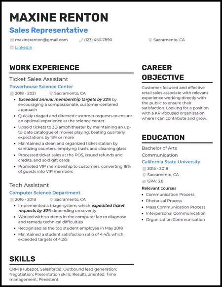 How to Write a Great Resume for Recent Graduates