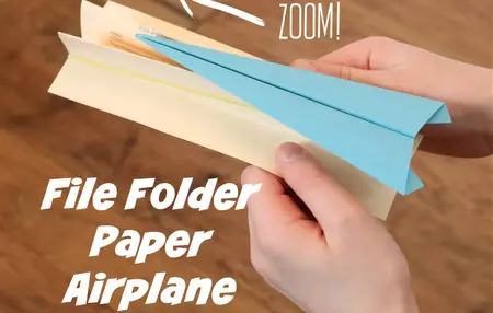 How to Make a Paper Airplane Launcher