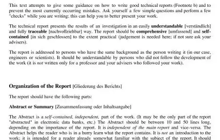 How to Write a Great Report