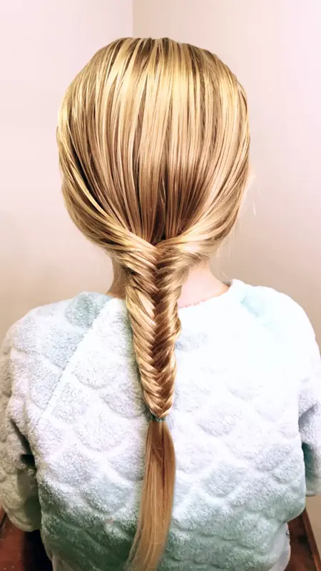 How to Make a Fishtail Braid