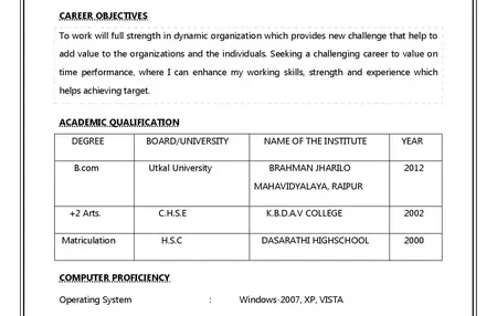 How to Make a Resume for a Job in IT