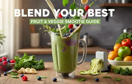 How to Make a Smoothie with Fruits and Vegetables