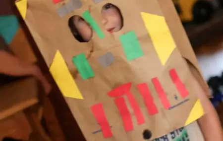 How to Make a Paper Bag Mask