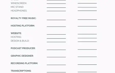 How to Start a Podcast on a Budget