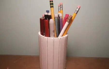 How to Make a Pencil Holder