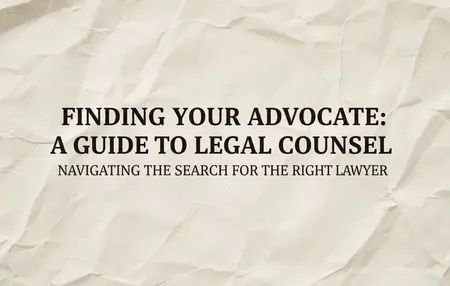 How to Find a Good Lawyer