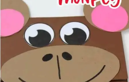 How to Make a Paper Bag Monkey