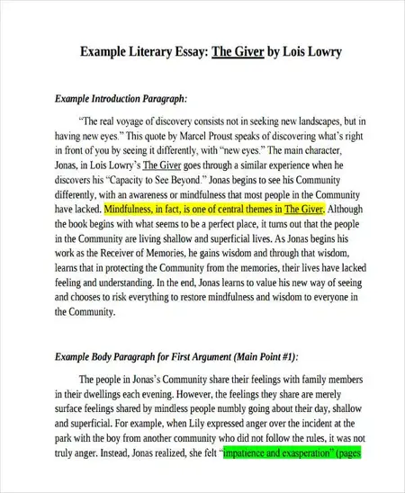 How to Write a Literature Essay