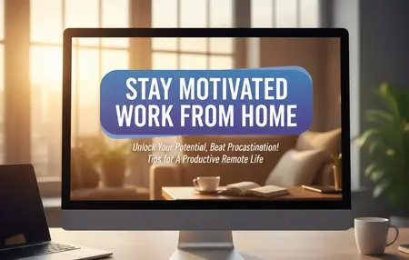 How to Stay Motivated While Working from Home