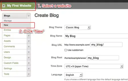 How to Create a Blog