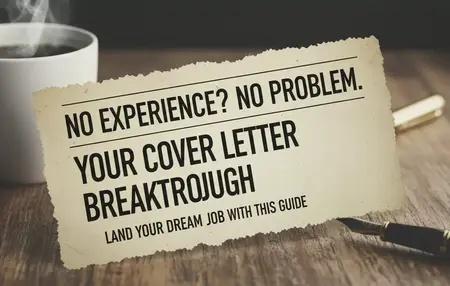 How to Write a Cover Letter with no experience