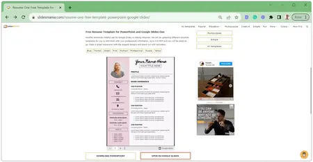 How to Create a Stunning Resume with Google Slides