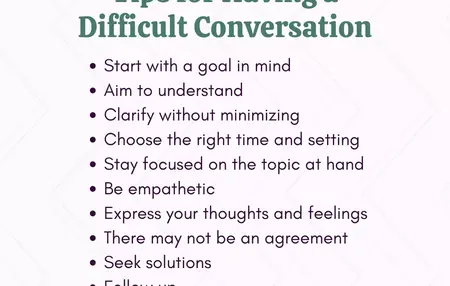 How to Handle Difficult Conversations