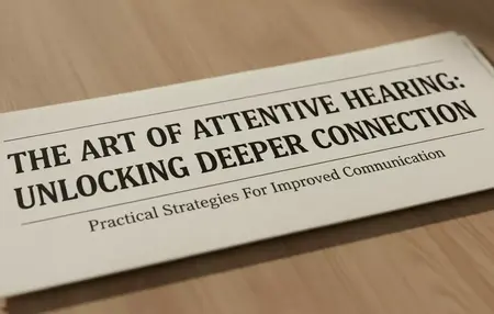 How to Become a Better Listener