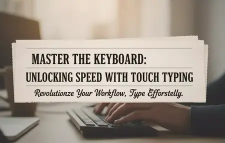 How to Learn Touch Typing