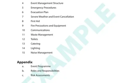 How to Plan a [Event]