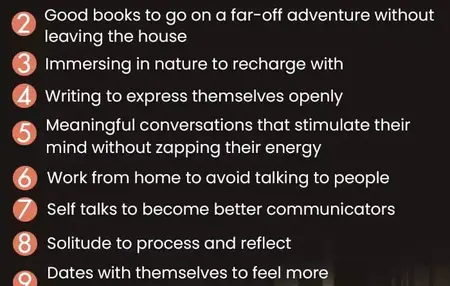 How to make an Introvert happy