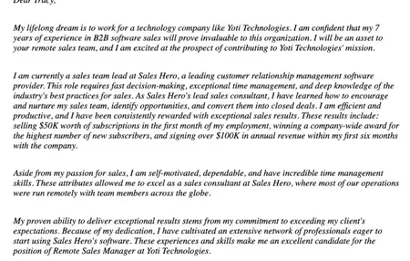 How to Write a Great Cover Letter for a Remote Job