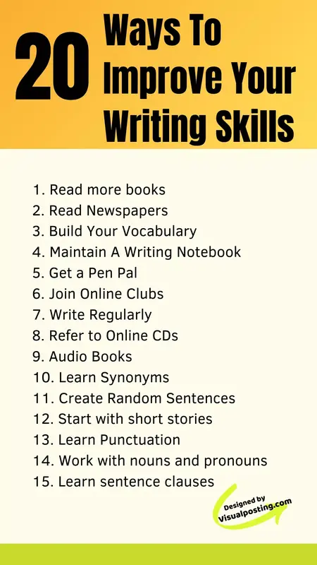 How to Improve Your Writing Skills