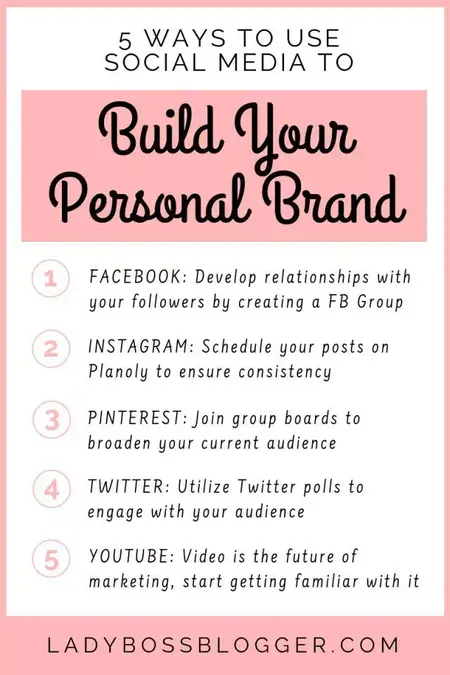 How to Use Social Media to Build Your Personal Brand