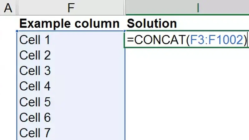 Fungsi CONCAT Excel: Panduan Lengkap Gabung Teks