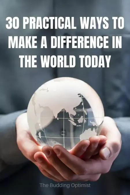 How to Make a Difference in the World