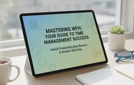 How to Effectively Manage Your Time While Working From Home