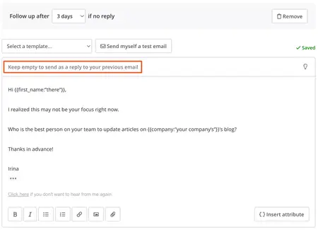 How to Send a Follow Up Email