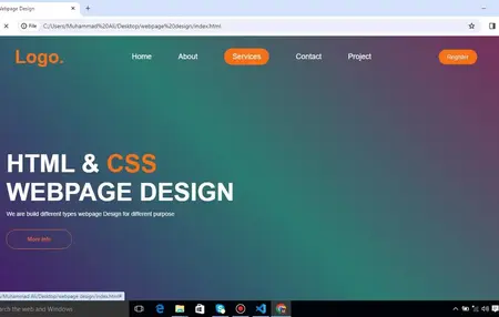 How to Build a Simple Website with HTML & CSS