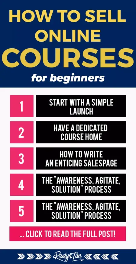 How to Sell an Online Course