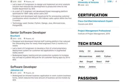 How to Build a Strong Resume for a Job in Technology