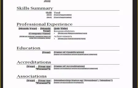 How to Create a Resume Using a Template