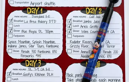 How to Plan a Trip to Disneyland