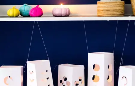 How to Make a Paper Bag Lantern