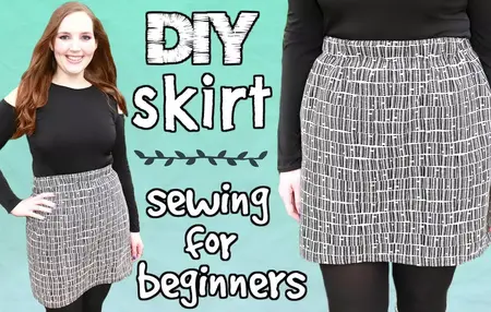 How to Sew a Simple Skirt