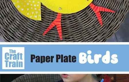 How to Make a Paper Plate Bird