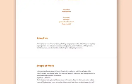 How to Write a Book Proposal