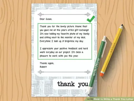 How to Write a Thank You Note