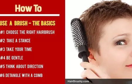 How to Use a Hairbrush