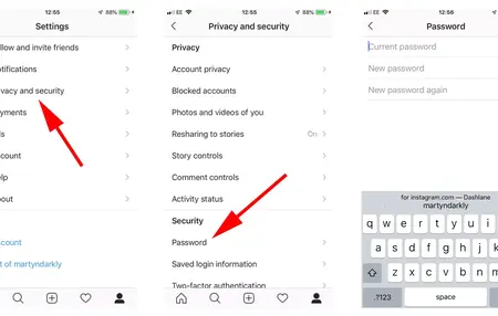 How to Change Password on Instagram